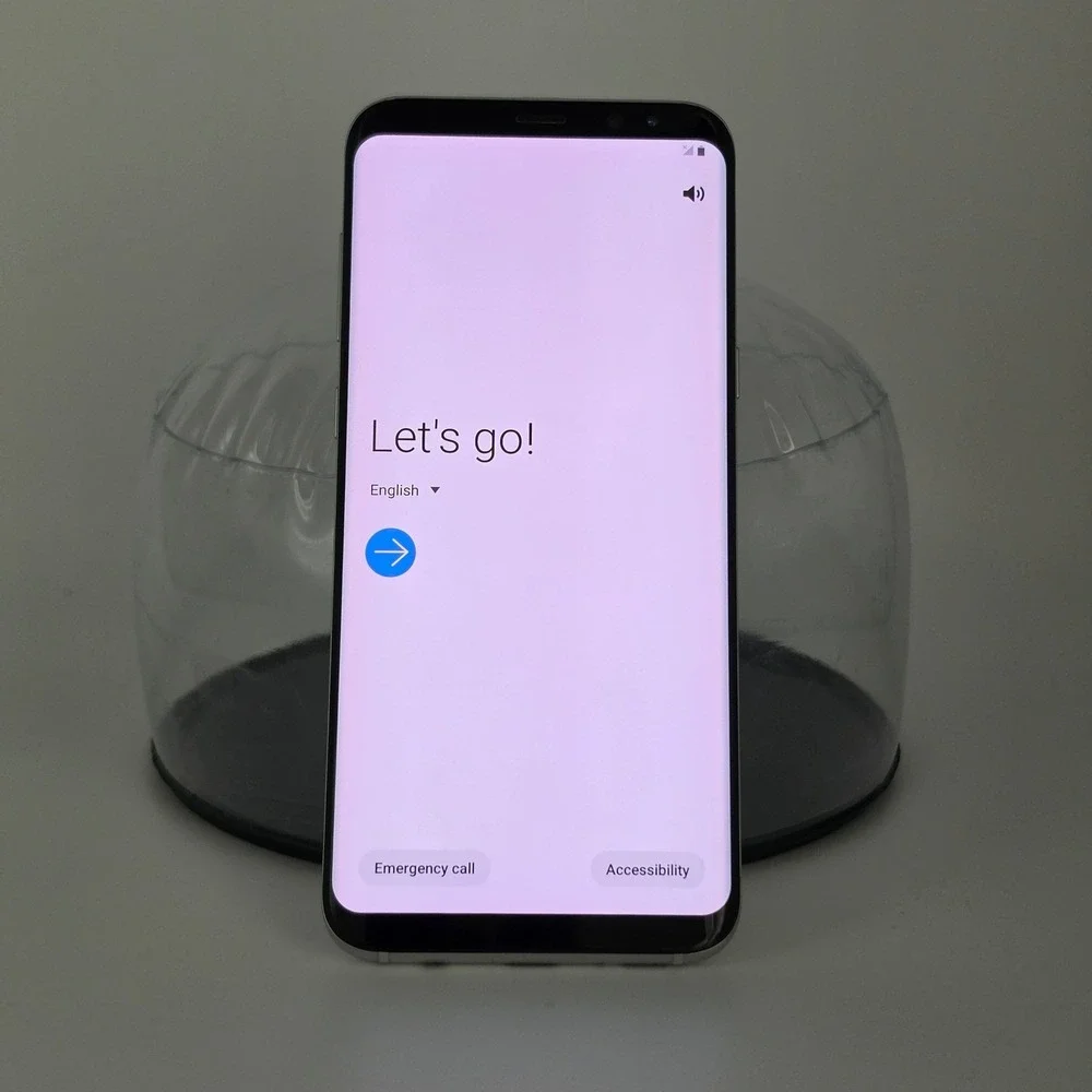 Samsung Galaxy S8+ Smartphone 64GB Orchid Gray Verizon SM-G955U EUC